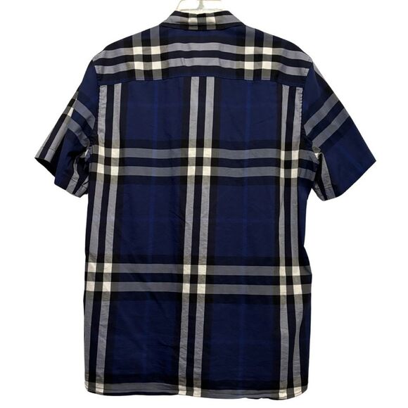 Burberry Brit Nelson Check Pattern Short Sleeve Button - Picture 4 of 9